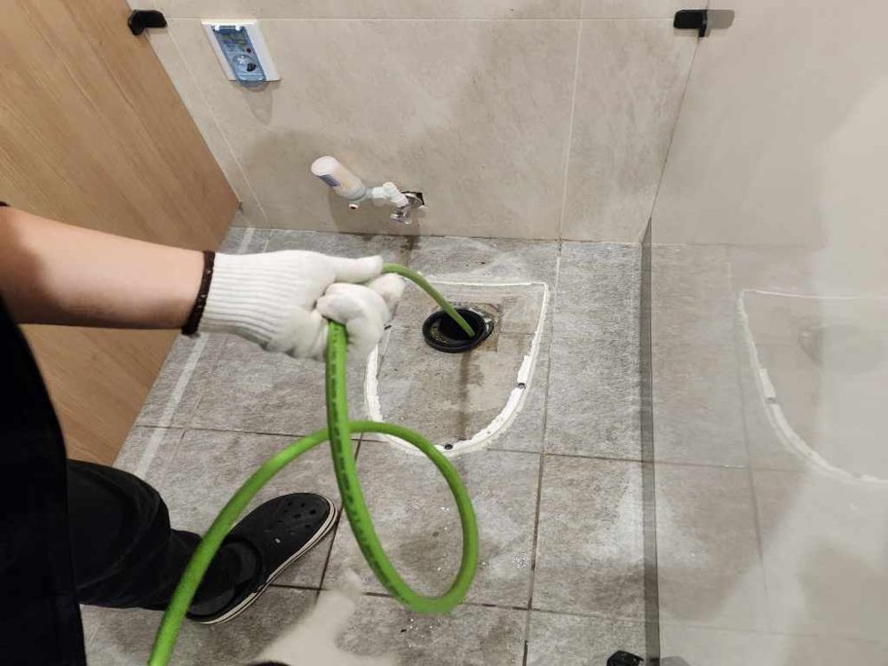노원구 화장실 바닥 배수구 고압세척